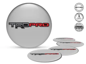 Toyota TRD Autocollants Silicone Pro Thrust Temporel